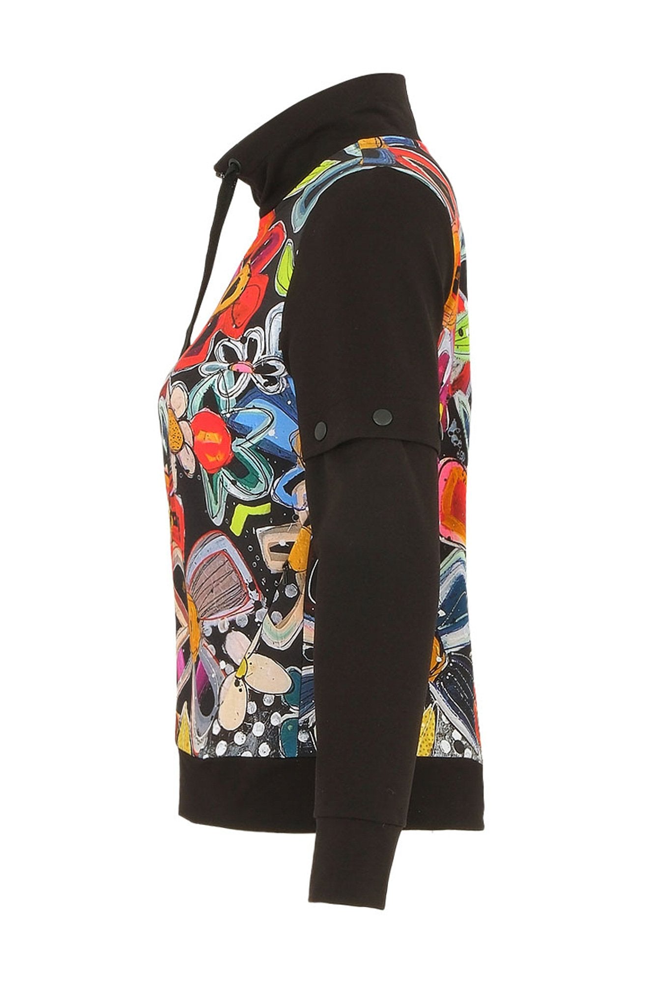 Blk Floral