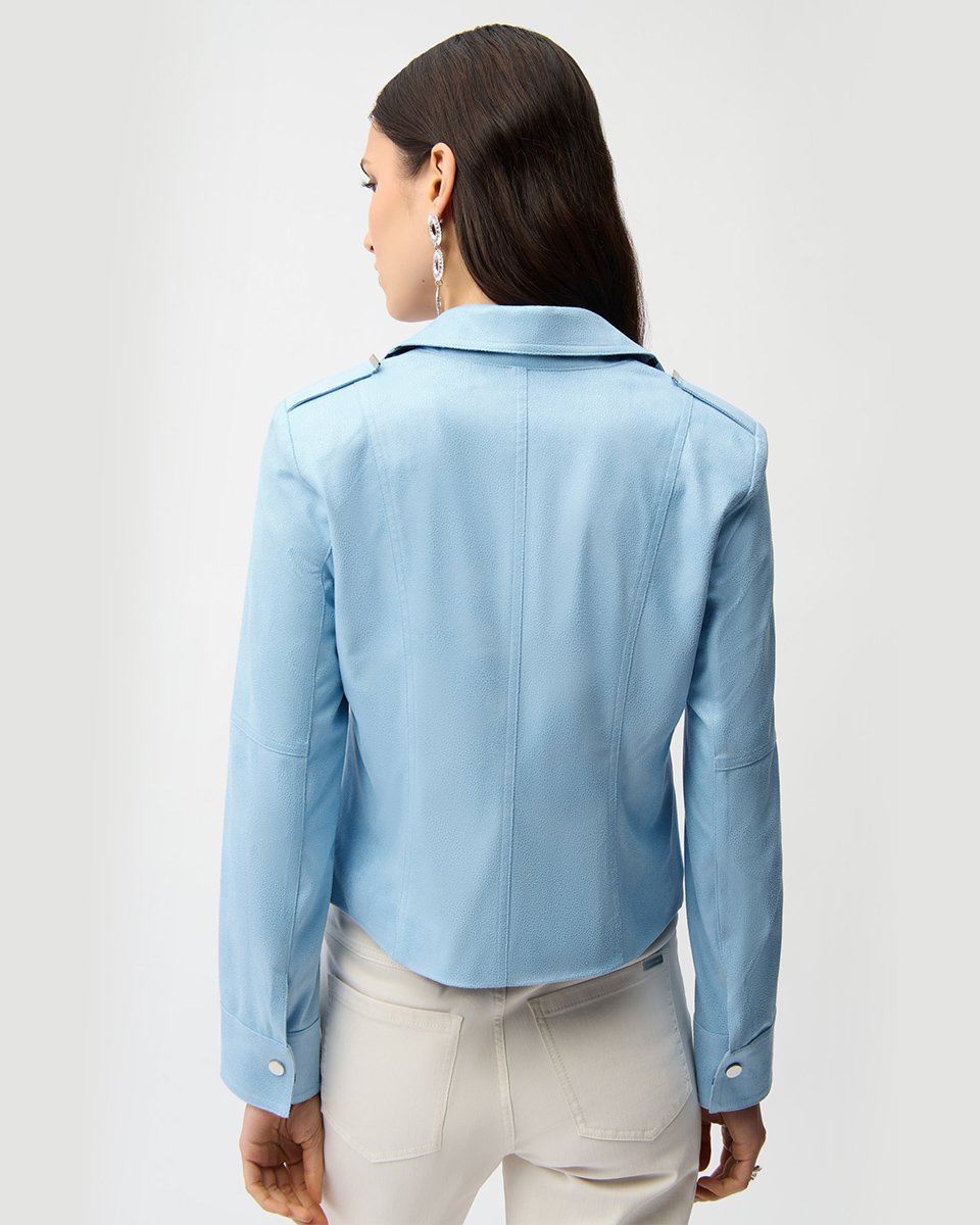 JACKET KELLY FAUX SUEDE