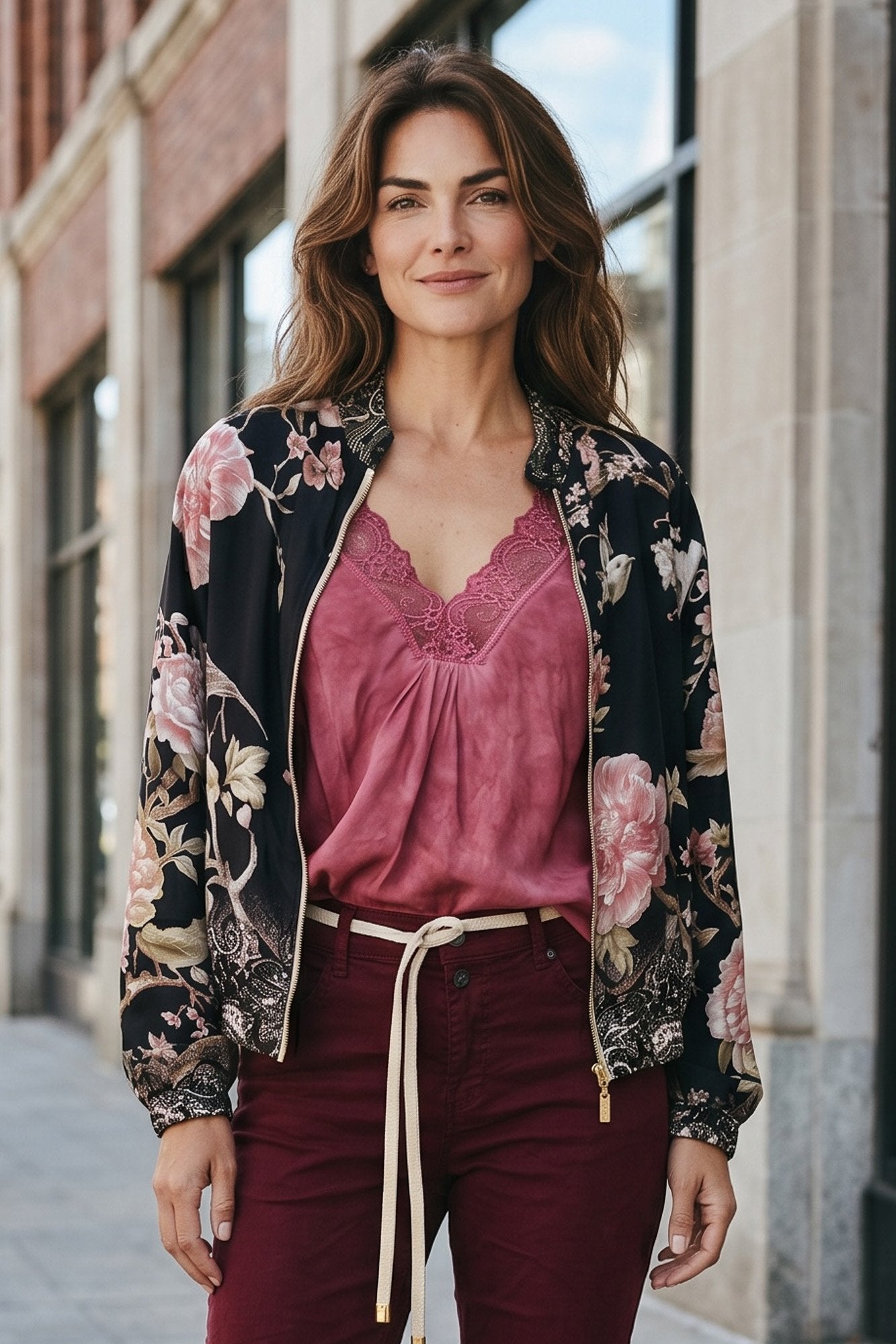 Blk Floral