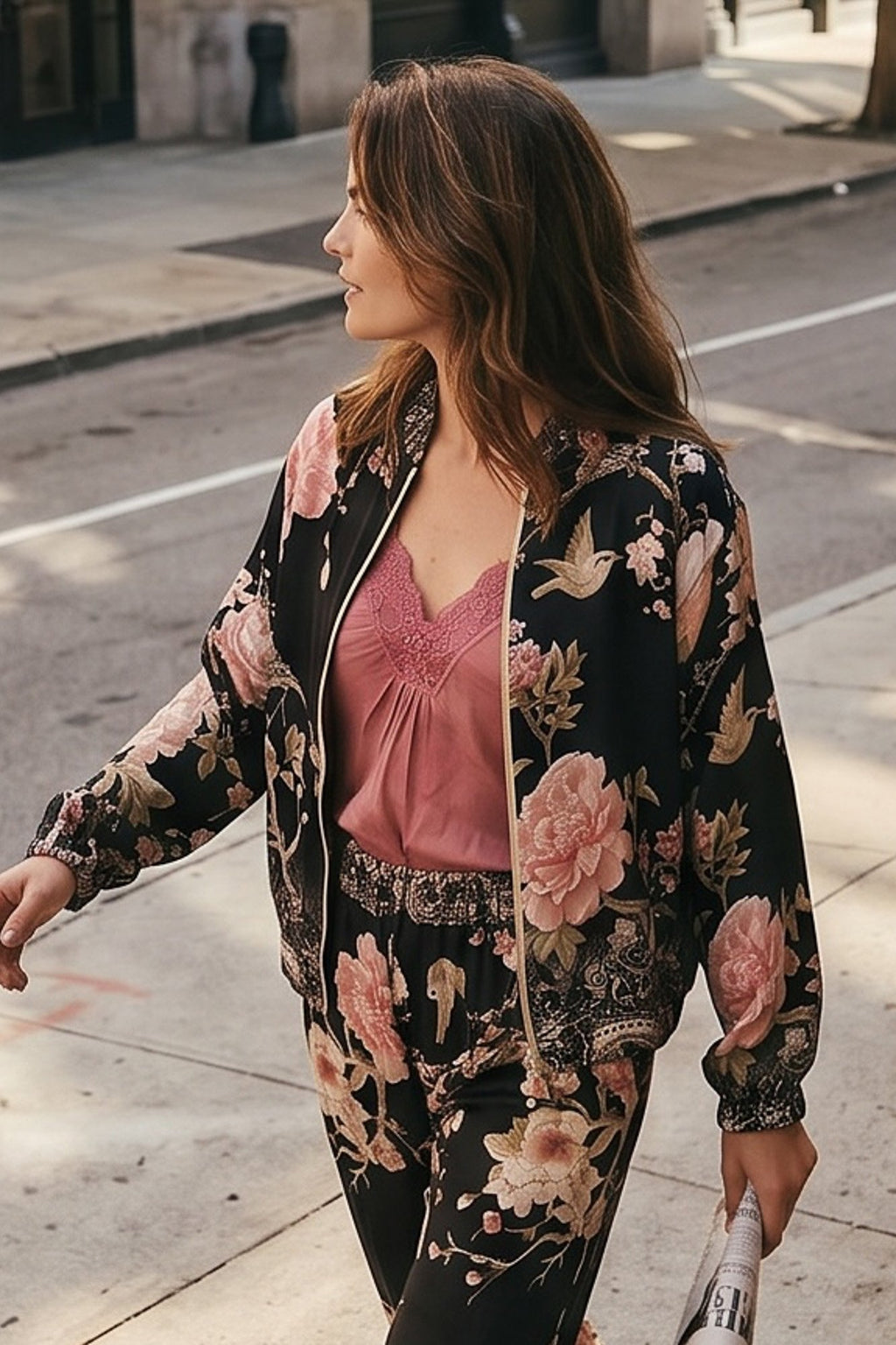 Blk Floral