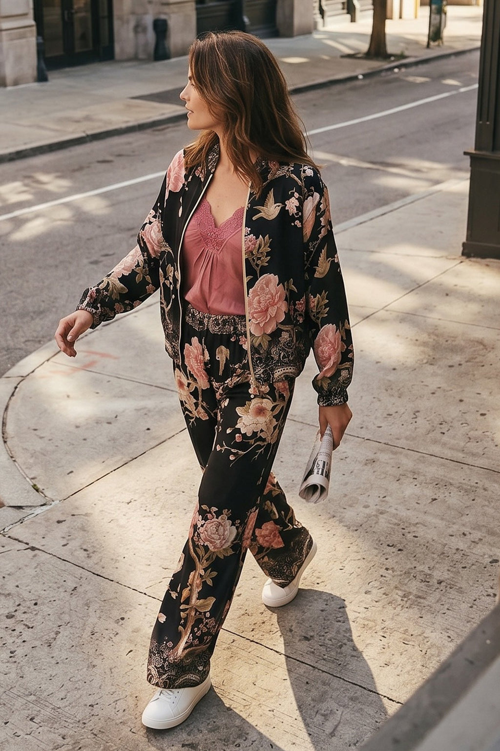 Blk Floral