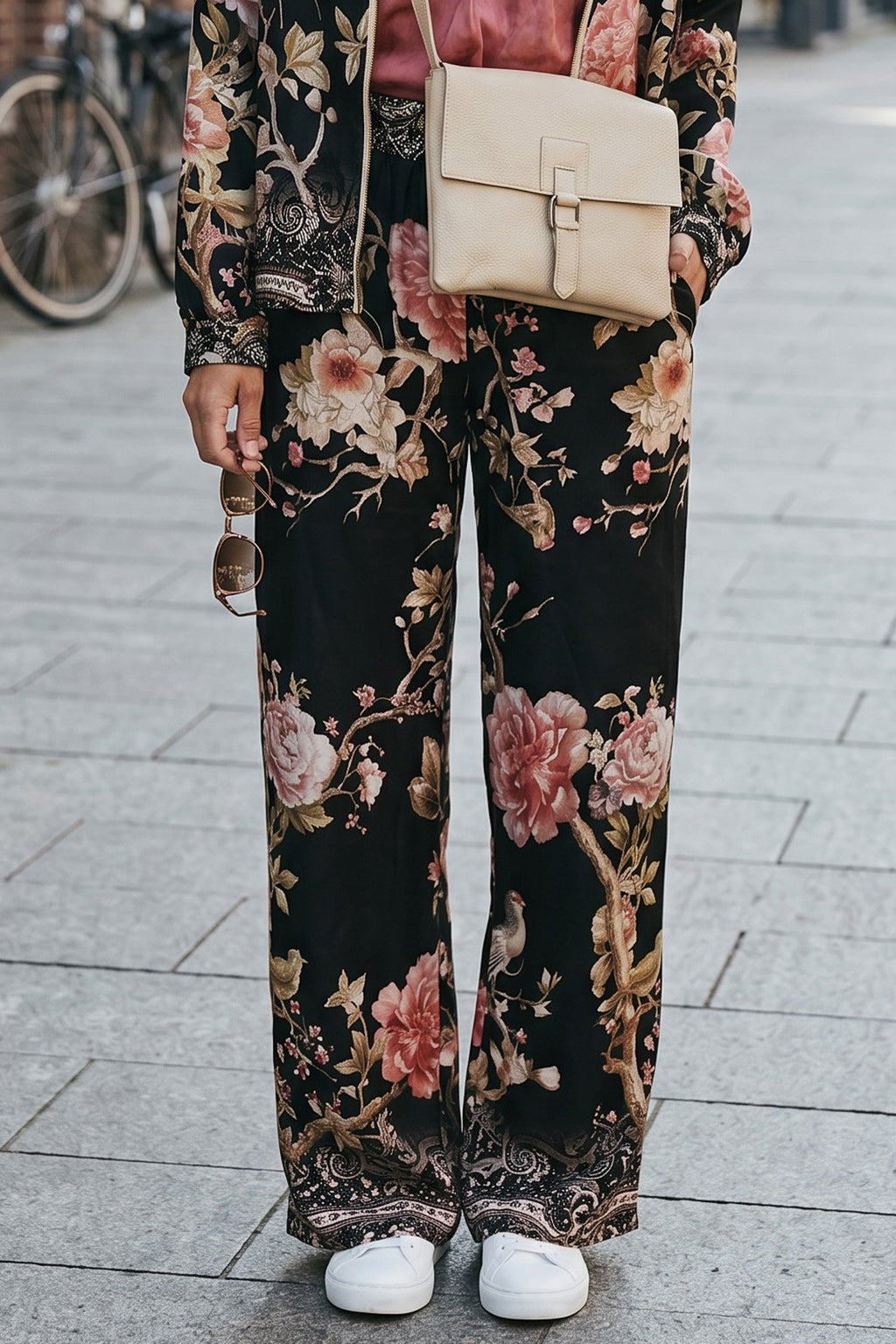Blk Floral