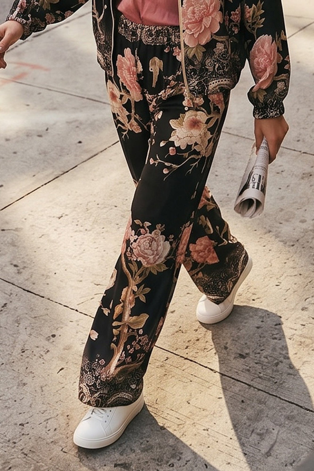 Blk Floral