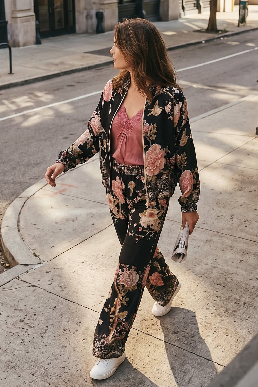 Blk Floral