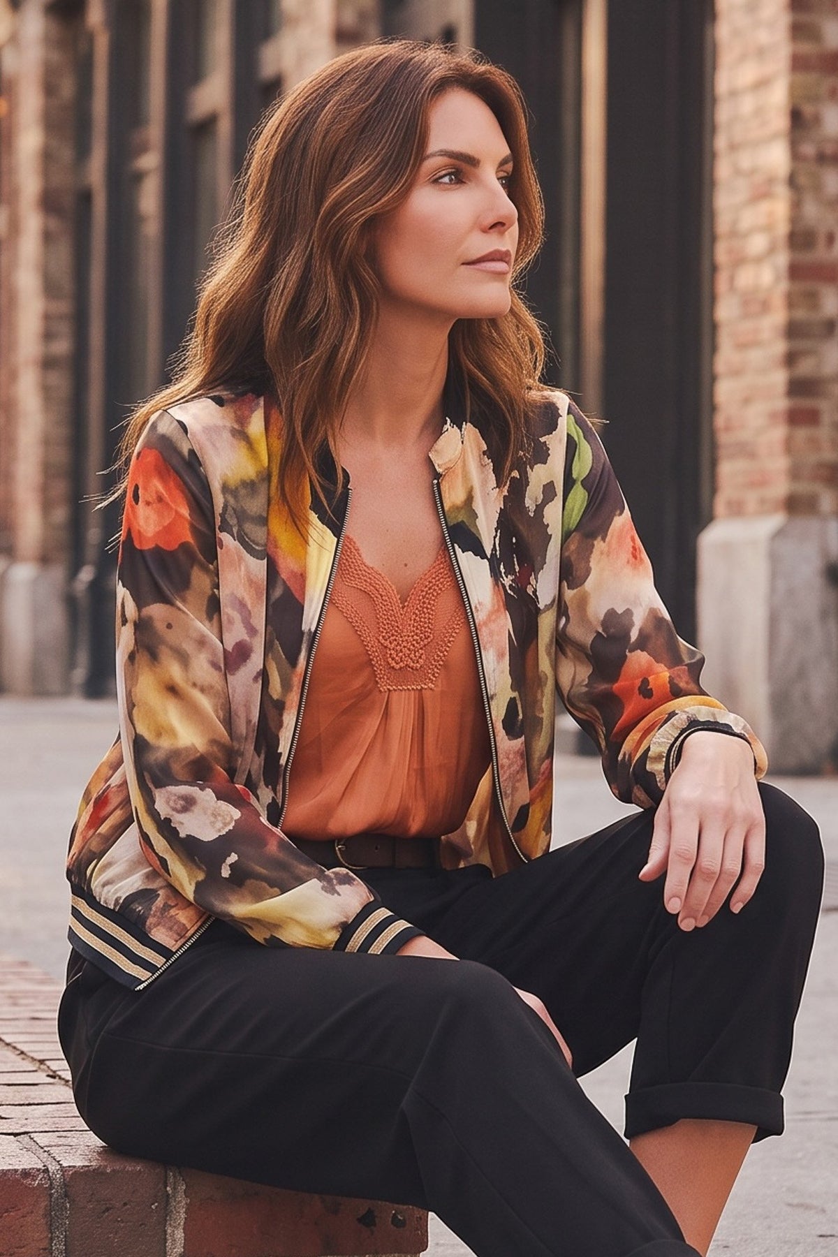 Blk Floral
