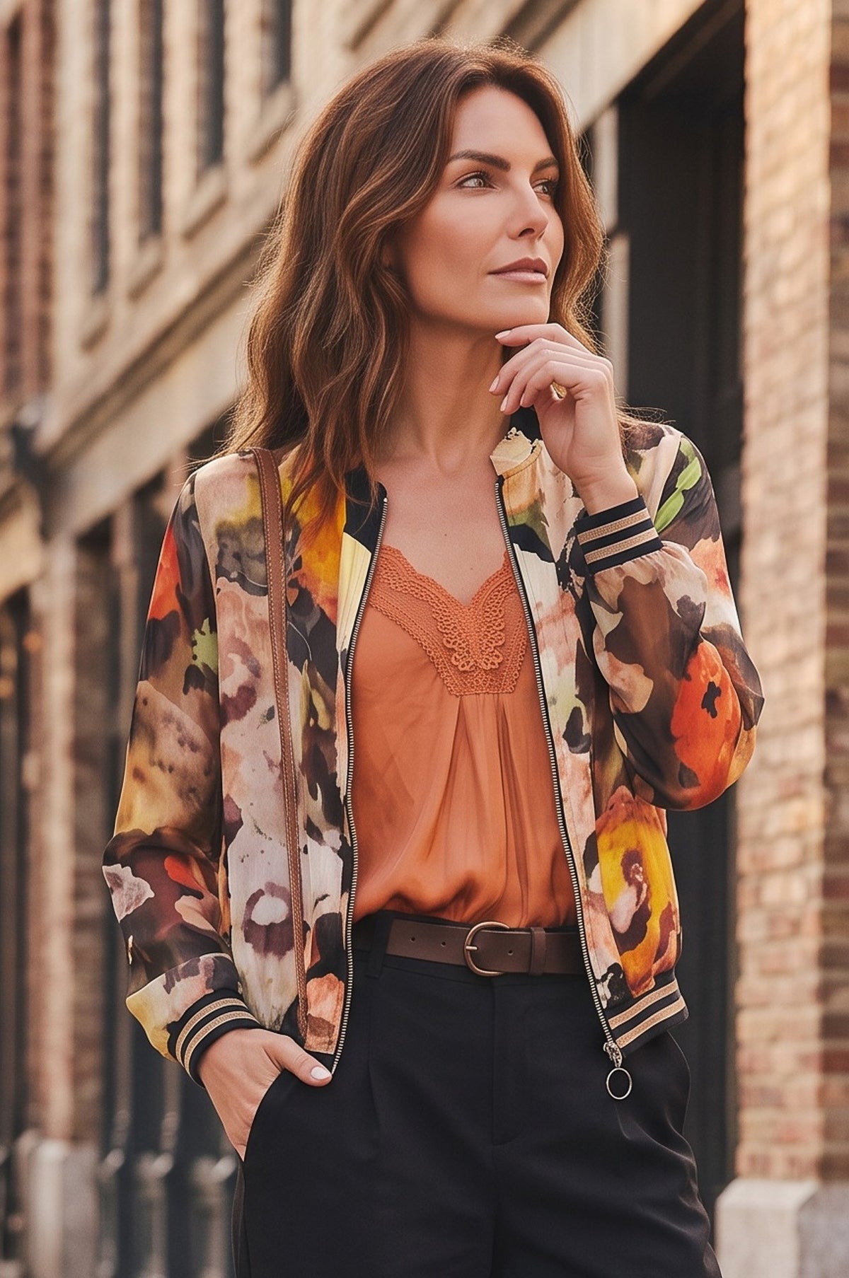 Blk Floral