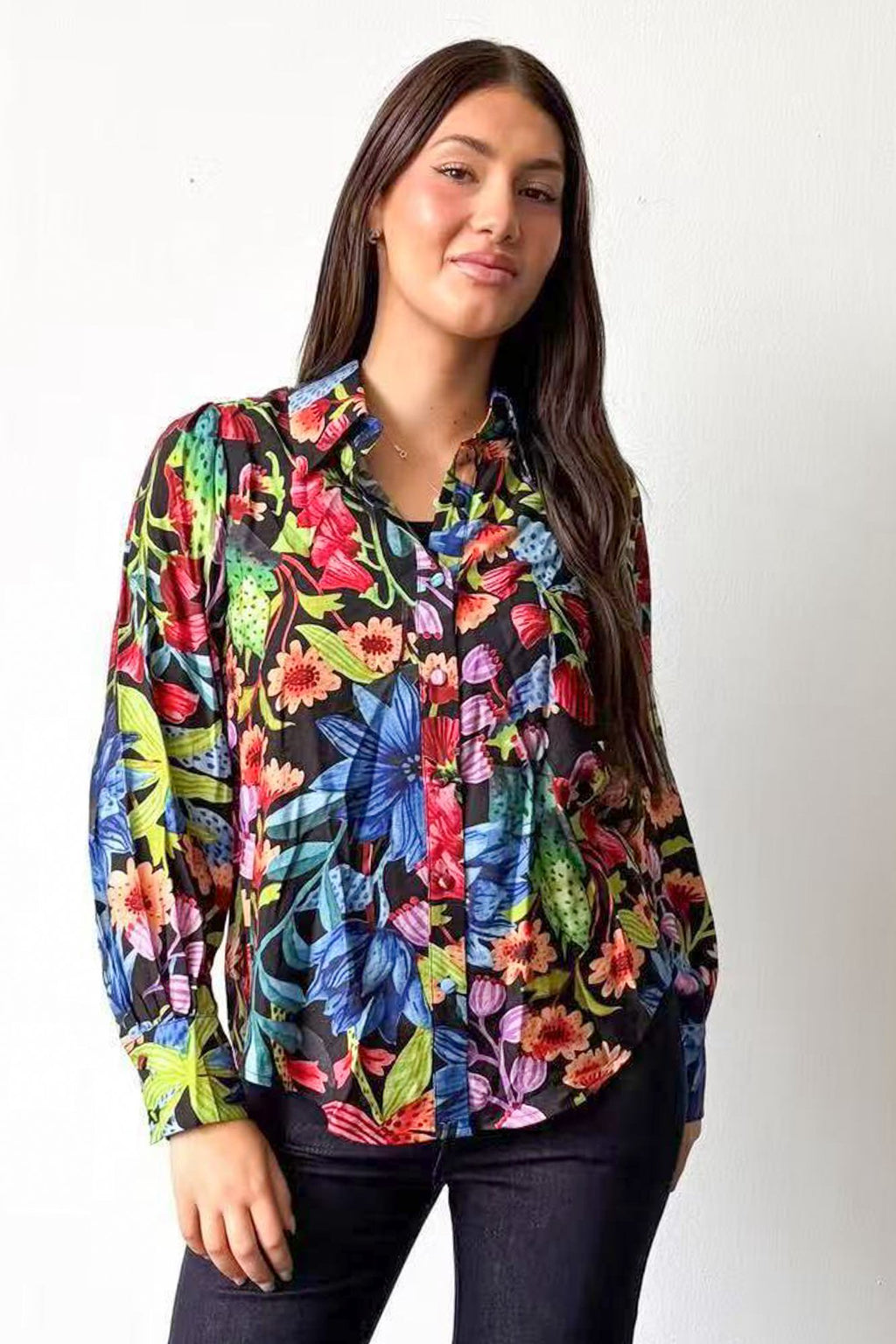 Blk Floral