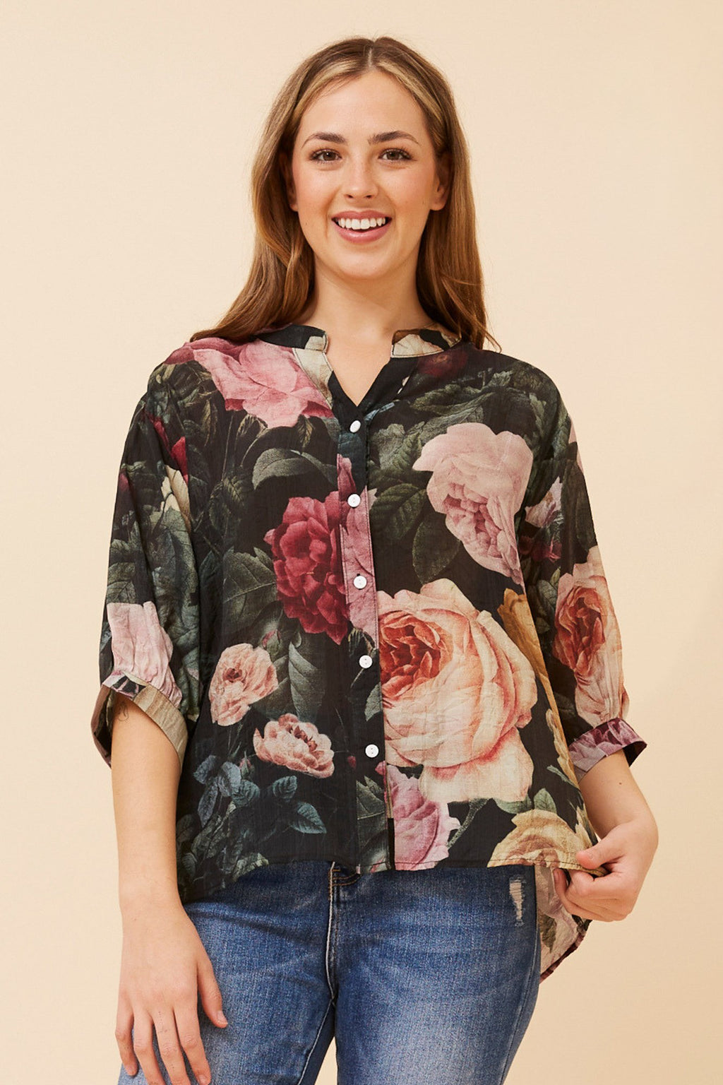 Blk Floral