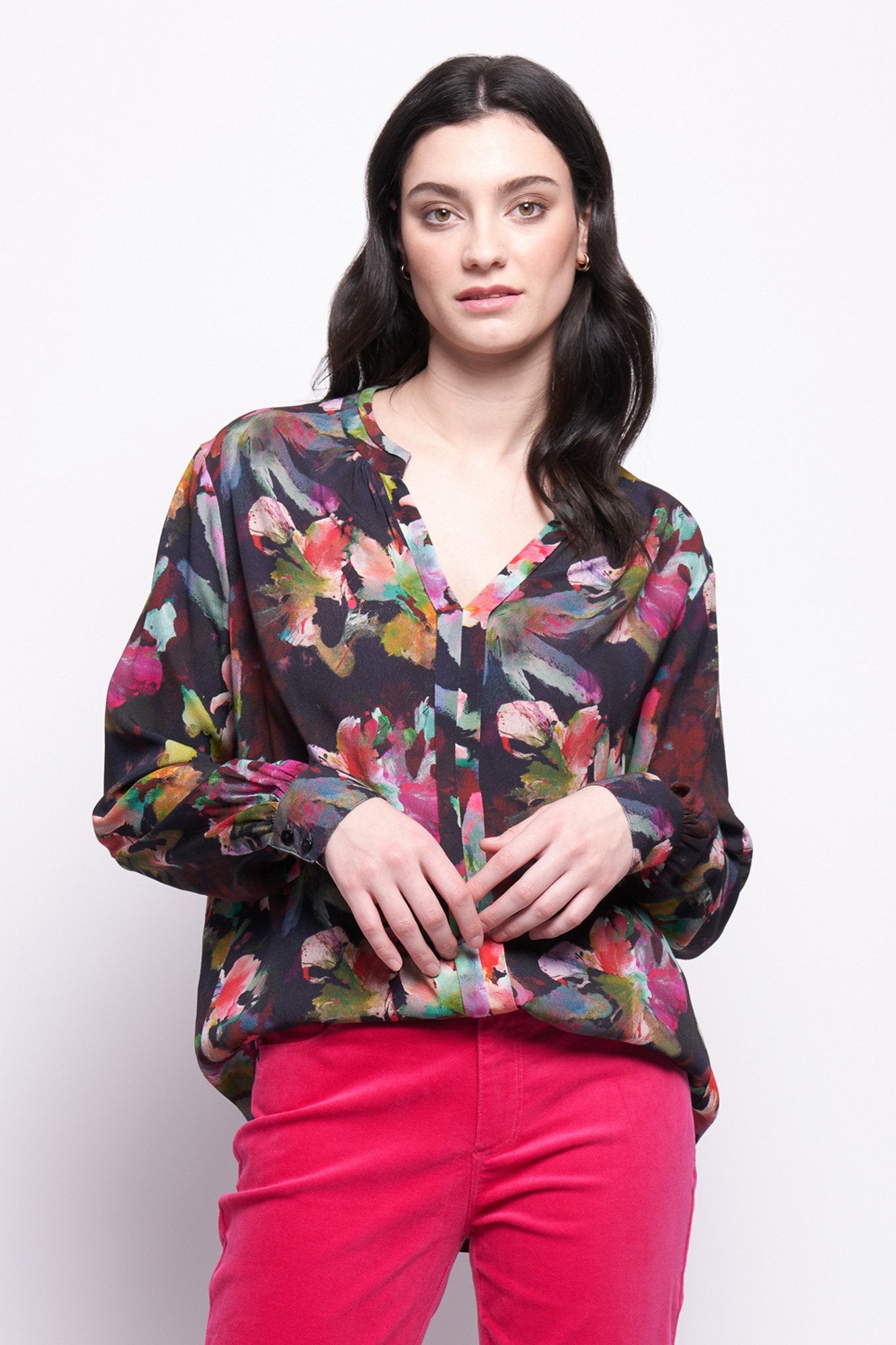Blk Floral