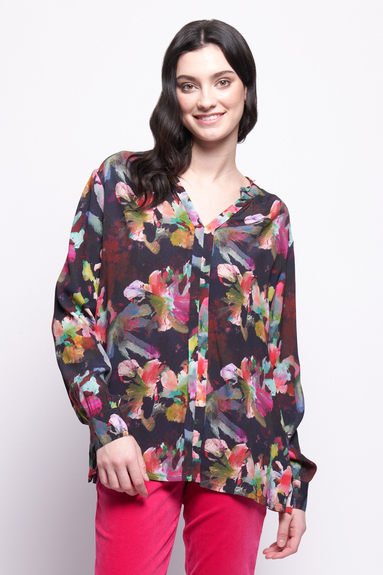 Blk Floral