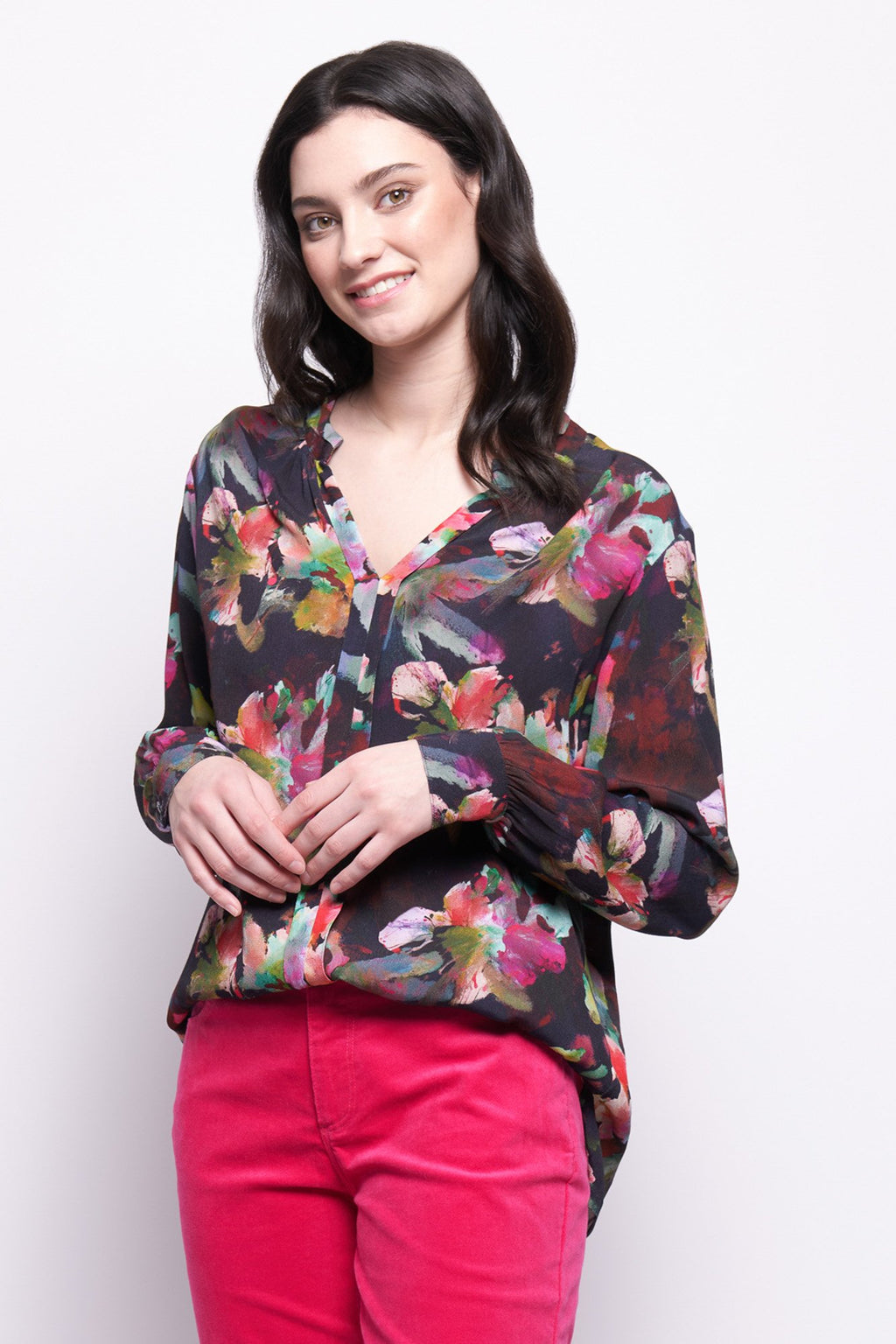Blk Floral