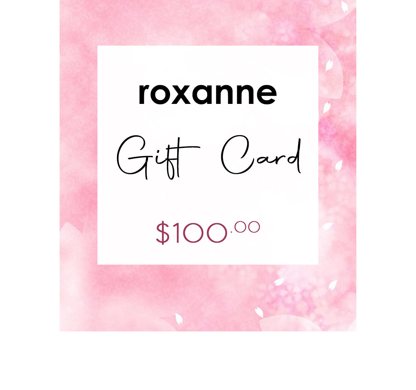 $100.00